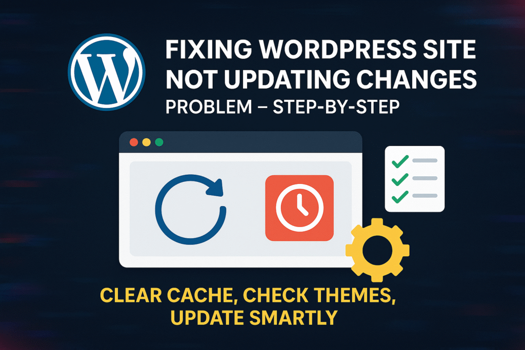 WordPress Site Not Updating