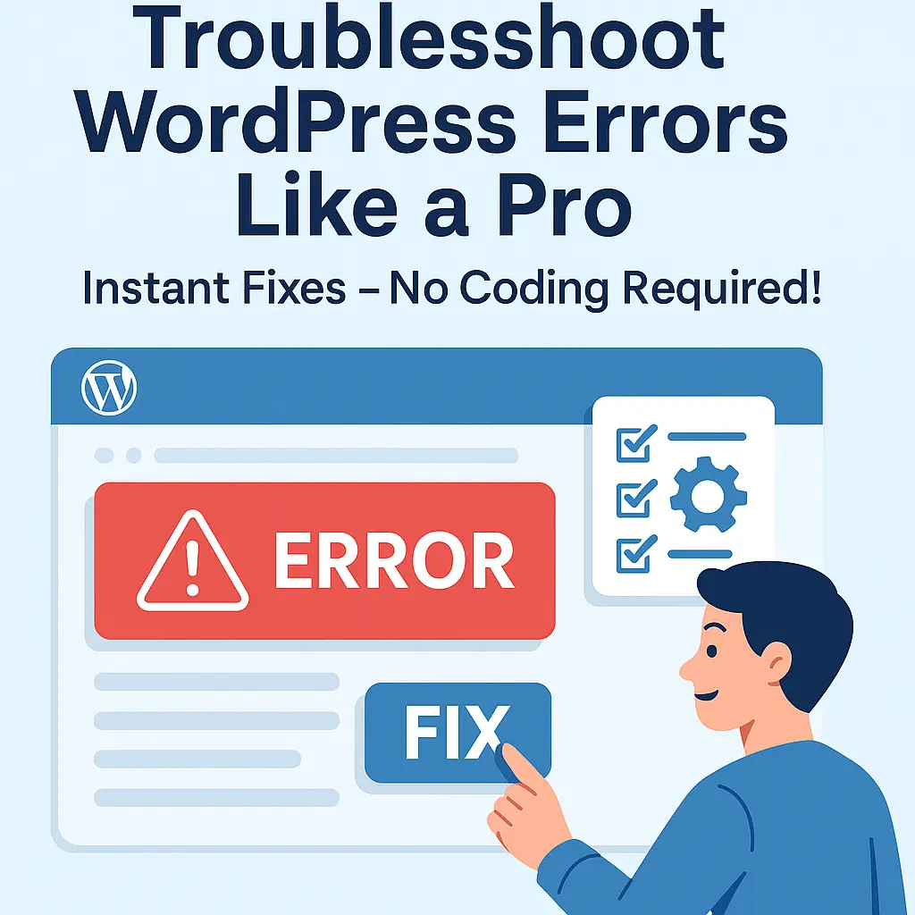 Troubleshoot WordPress errors